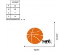 Basketball Customised Name Sport Decal For Children
